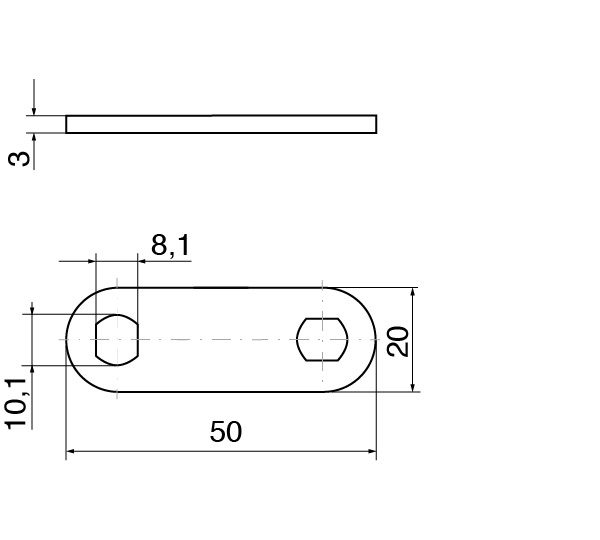 DOM Schlie&szlig;hebel (Standard)
