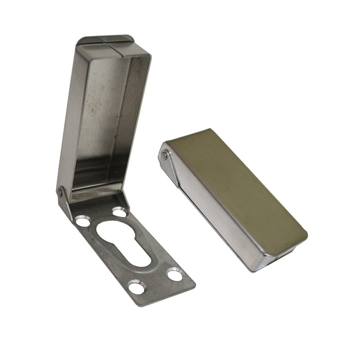 Regenschutzrosette aus Edelstahl