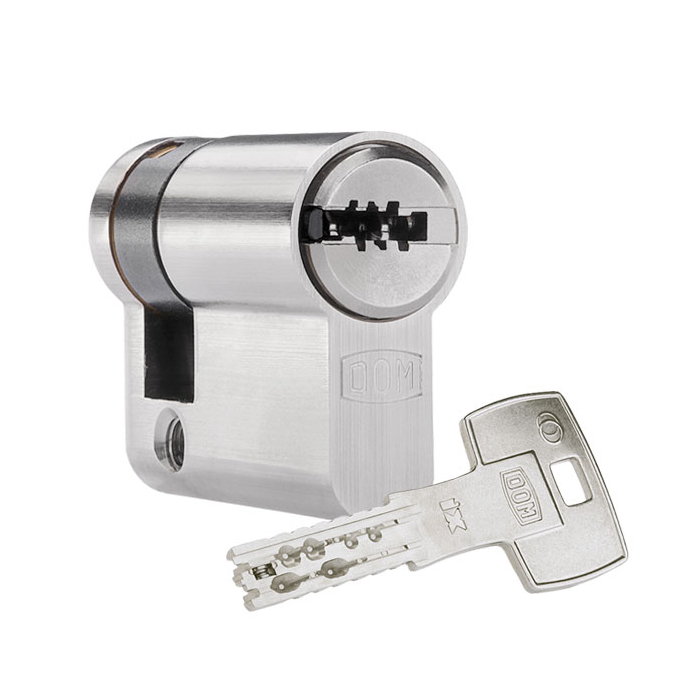 DOM ix TwinStar Halbzylinder 2-in-1