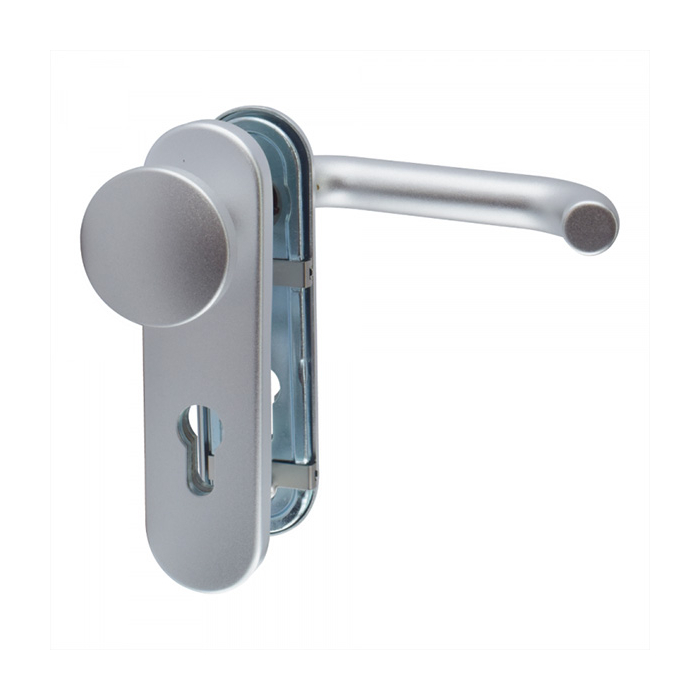 Feuerschutz-Schutzbeschlag Wechselgarnitur ohne Kernziehschutz KS