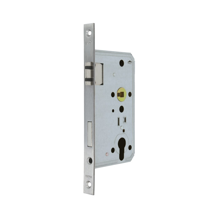 PZ-Objekt-Einsteckschloss für Falztüren, käntig