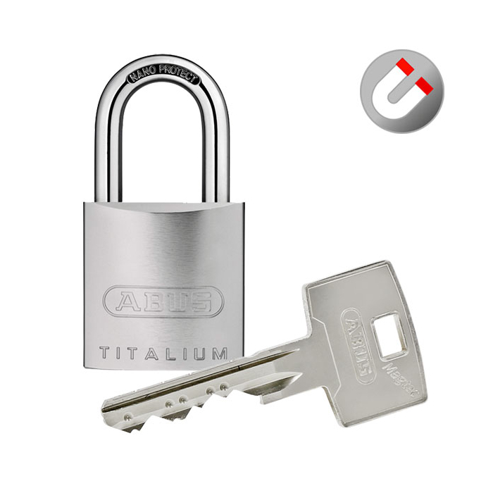 ABUS Magtec.2500 Vorhangschloss 86TI/45 mit Halbzylinder