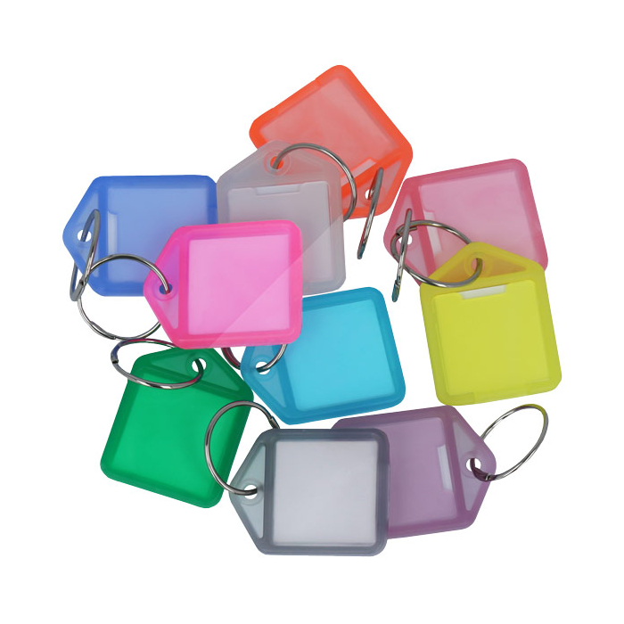 10 Schlüsselanhänger Der "Kleine" aus Kunststoff (aufklappbar)