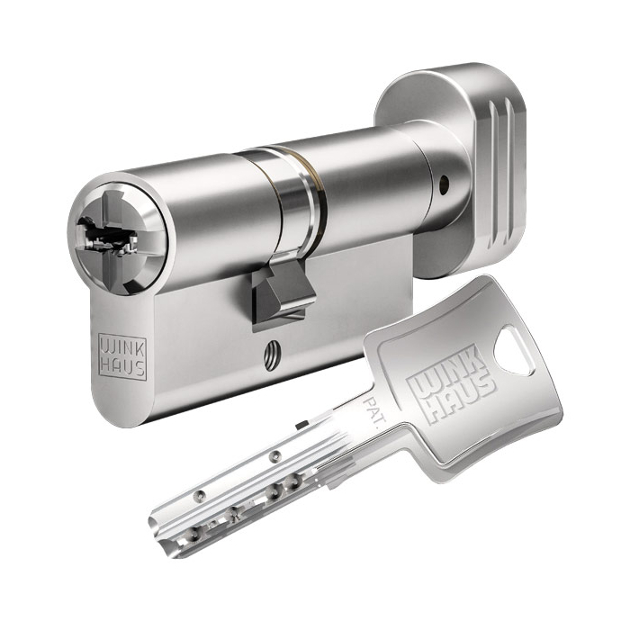 WINKHAUS keyTec N-tra Knaufzylinder kurz