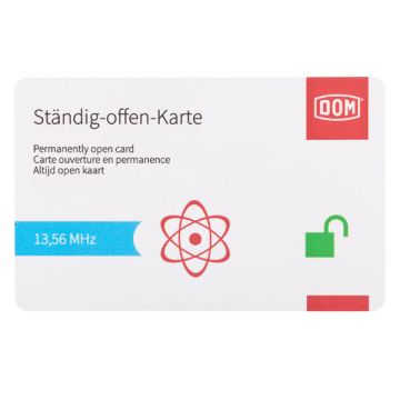 DOM ENiQ® Ständig-offen-Karte