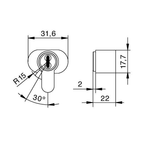 EVVA Knaufform X1K