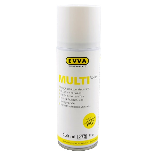EVVA Multispray für Schließtechnik